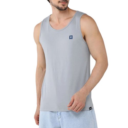 Regata Masculina Hurley Silk Mini Icon II CINZA-HYTS070177-